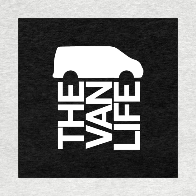 The Van Life Logo (black box) by The Van Life